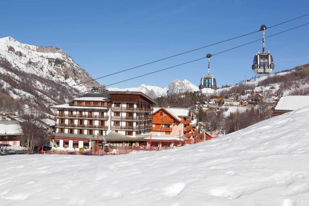 Grand Hotel De Valloire Et Du Galibier Экстерьер фото